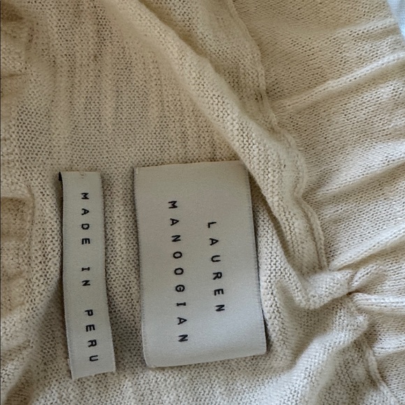 Lauren Manoogian Cream Pants - Picture 6 of 7